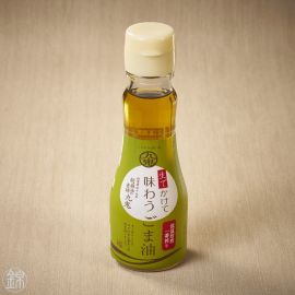 Low temperature roasted sesame oil