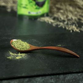 Powdered organic green tea*